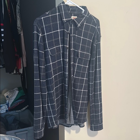 Faherty Other - Faherty Windowpane Flannel Shirt